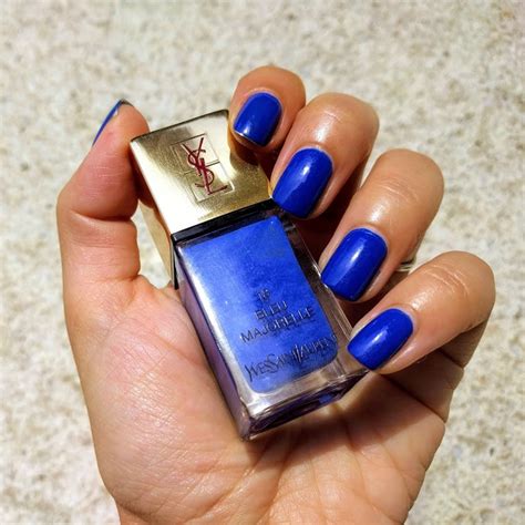 shineeyeshinynails: ysl kinetic blue (pop illusion)